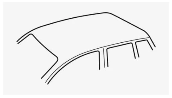 Barres de toit THULE - Toit sans longeron (Naked roof) - Image 3