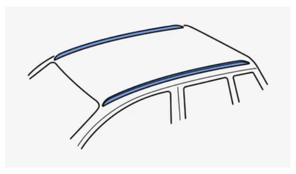 Barres de toit THULE - Toit avec longerons encastrés (Flush rails) - Image 5