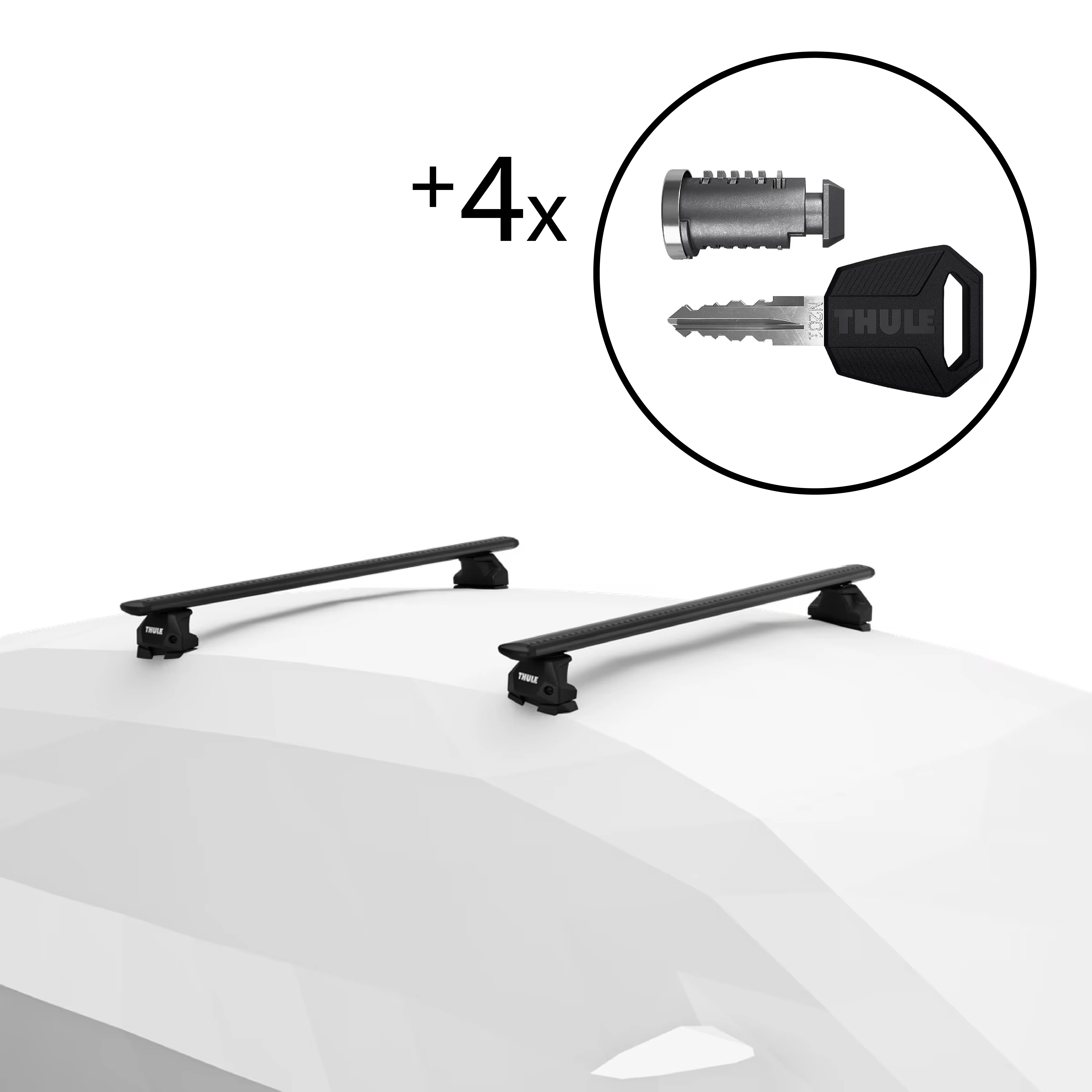 Barres de toit THULE - Toit avec points de fixation (fix points) - Image 4